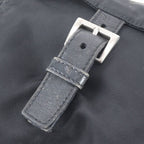 Prada Tessuto Nylon Triangle Logo Shoulder Bag Crossbody Messenger Black — view 8