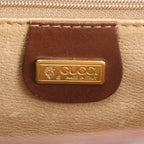 Gucci Vintage GG Canvas Shoulder Bag Crossbody Brown — view 8