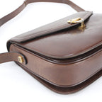 Gucci Vintage Leather 2-Way Shoulder Bag Crossbody Hand Brown — view 7