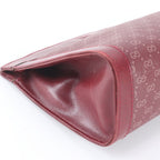 Gucci Vintage Micro GG Leather Clutch Pouch Business Bordeaux — view 5