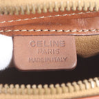 Celine Macadam Leather Shoulder Bag Tote Hand Brown — view 9