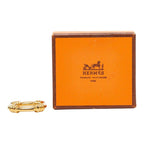 Hermes Scarf Ring Gold Plated — view 6