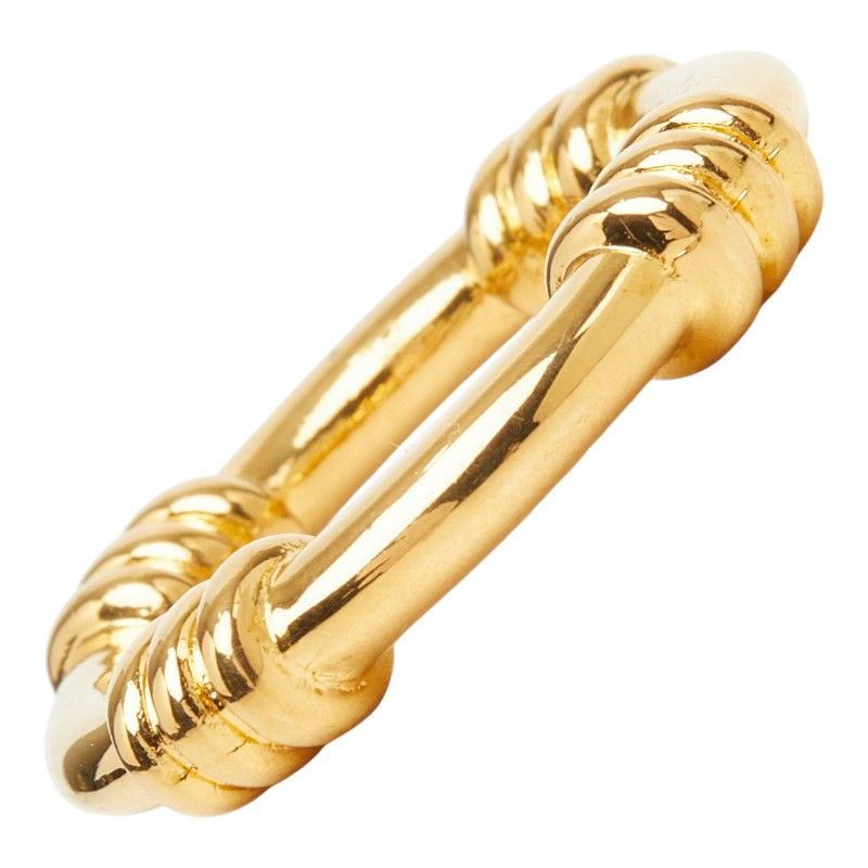 Hermes Scarf Ring Gold Plated