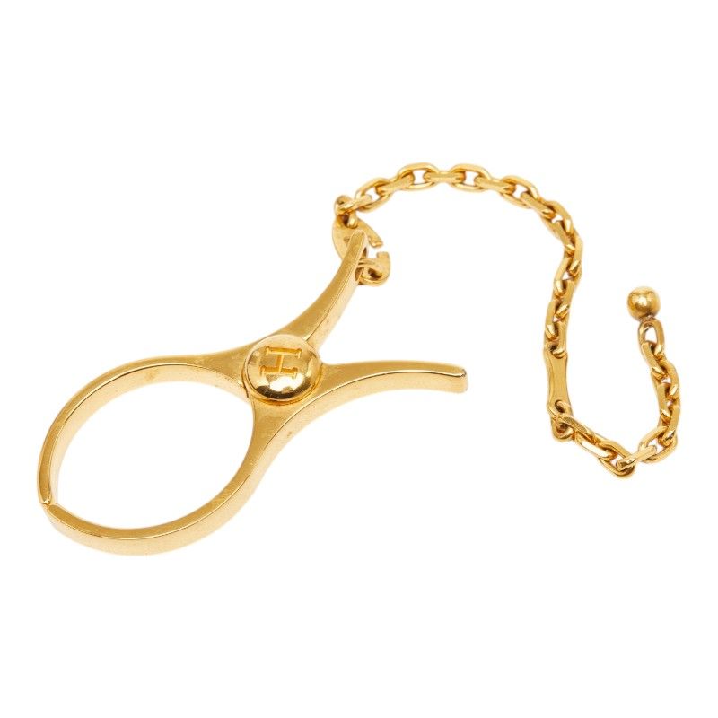 Hermes Phil Glove Holder Gold Plated 1- Gloves