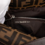Fendi Zucca Mamma Baguette Shoulder Bag 009 Brown Canvas Leather — view 6