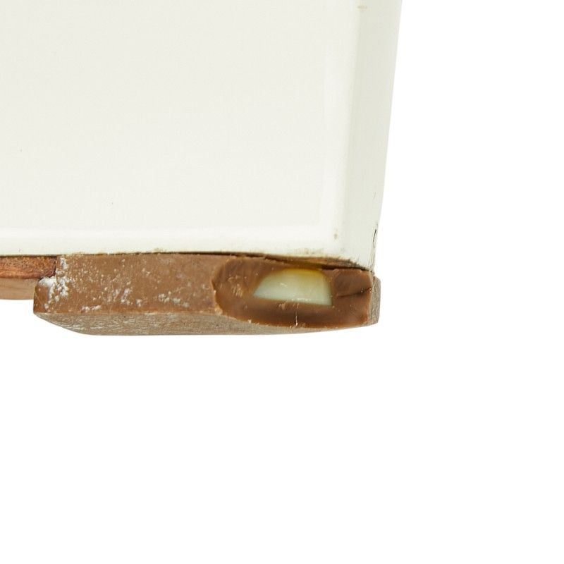 Louis Vuitton Monogram Wedge Sole Sandals White Brown Leather Enamel — view 6
