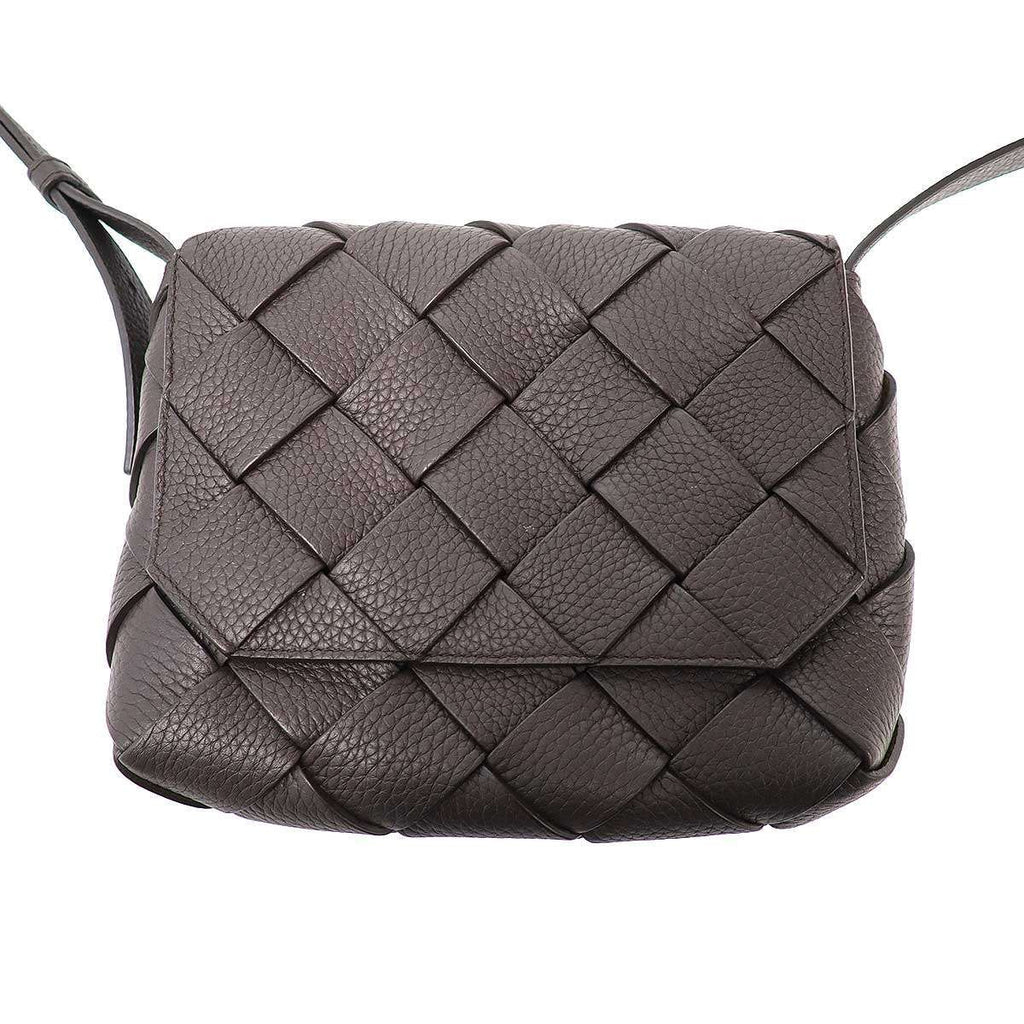 Bottega Veneta Diago Intrecciato Shoulder Bag Brown — view 2
