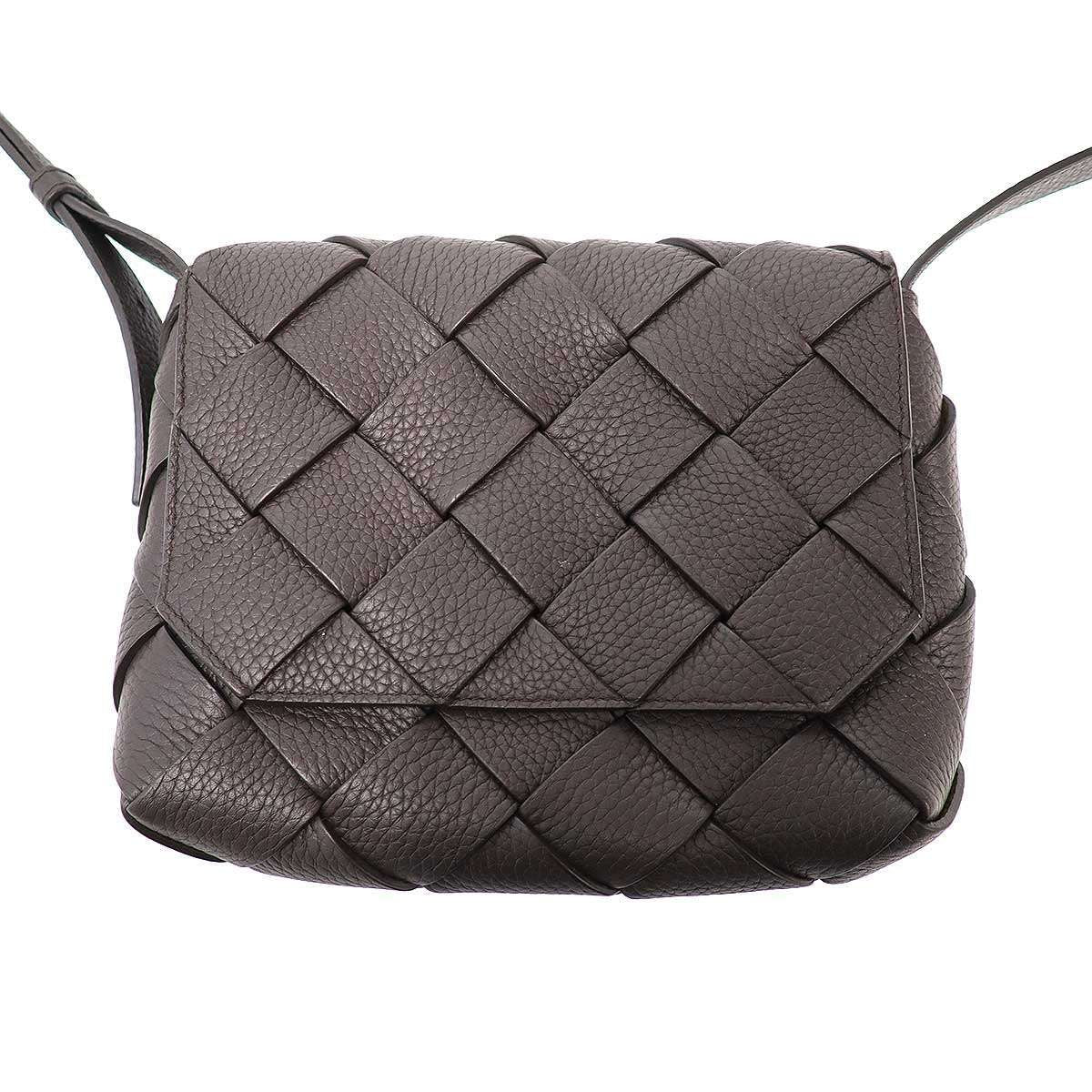 Bottega Veneta Diago Intrecciato Shoulder Bag Brown — view 2