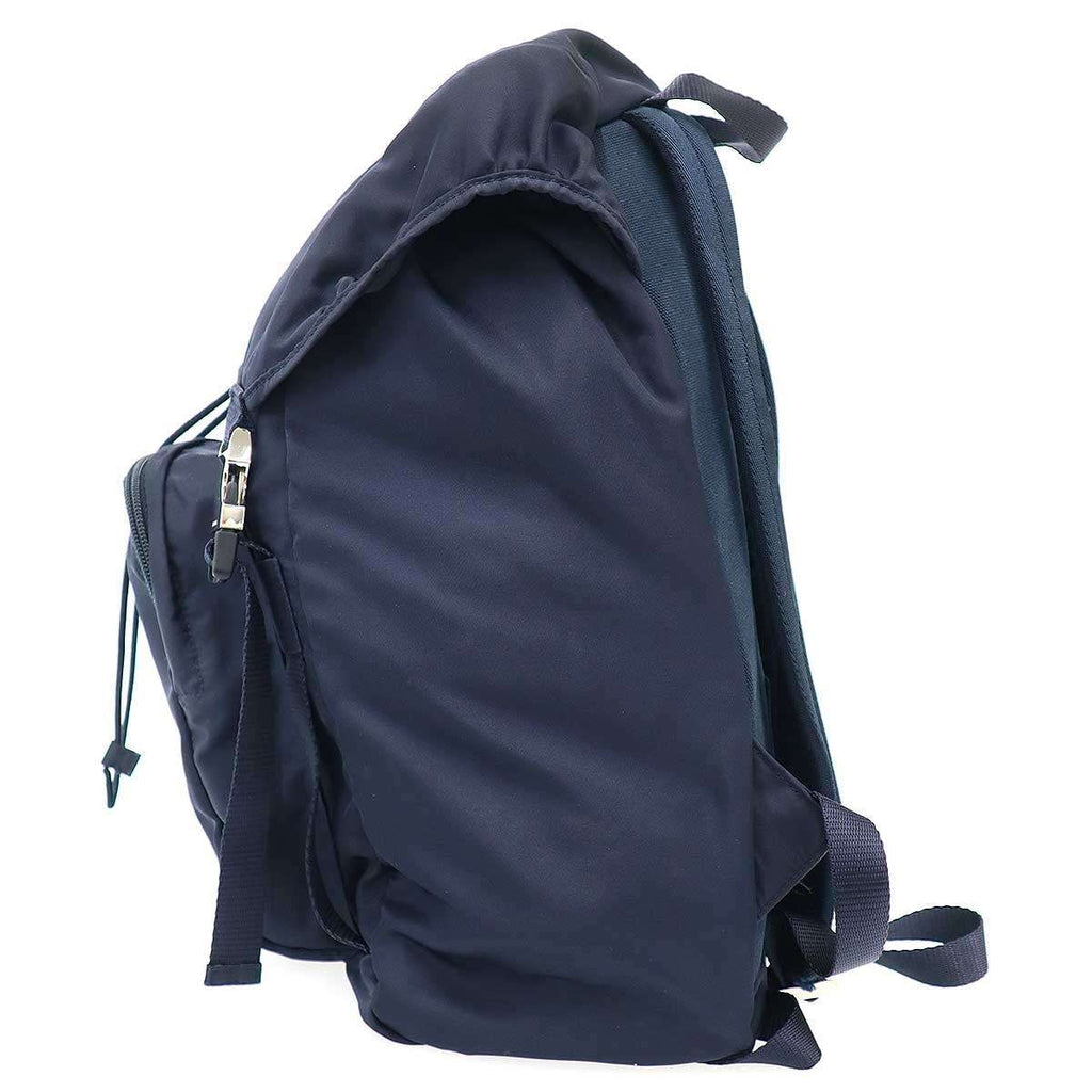 Prada Nylon Backpack Navy — view 3