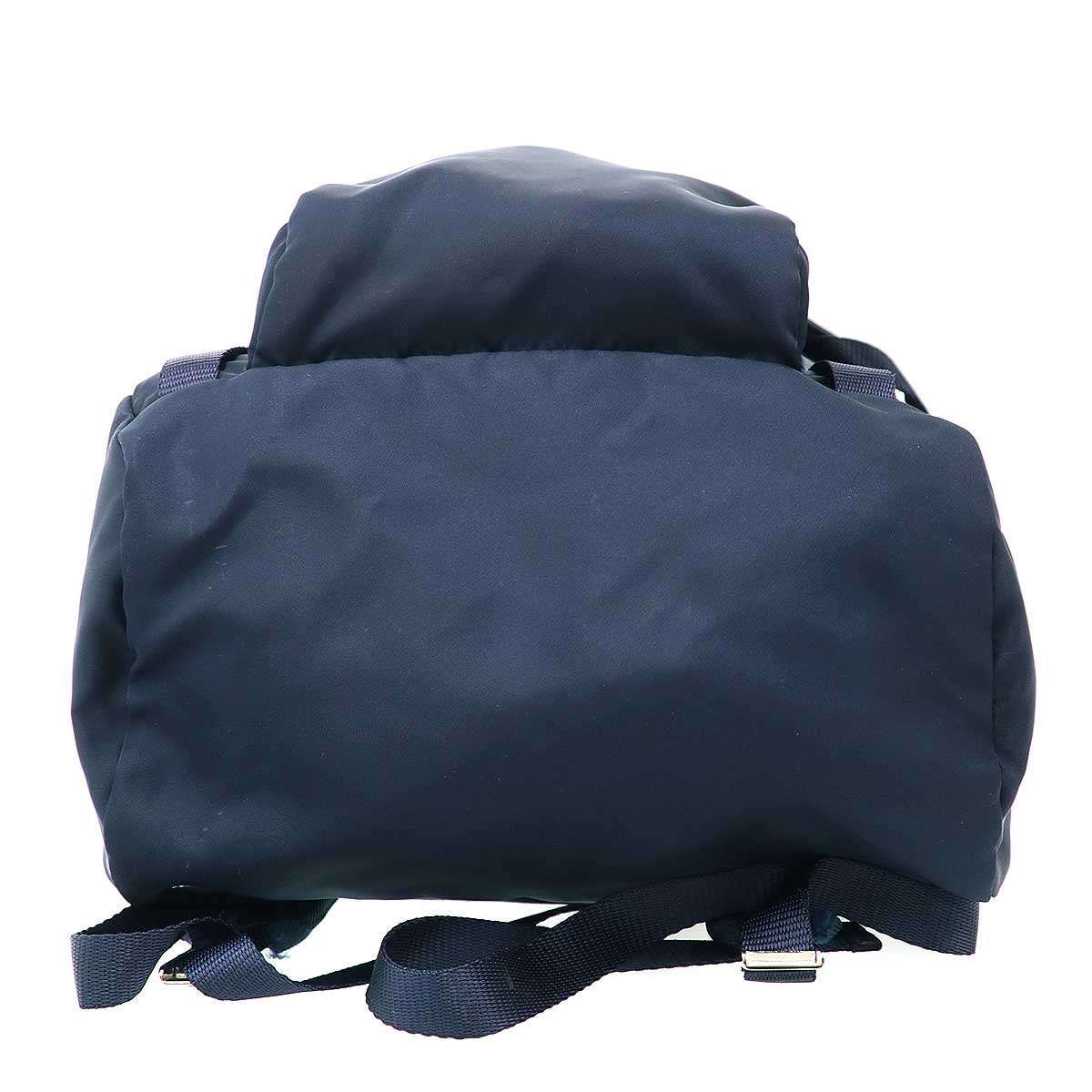 Prada Nylon Backpack Navy — view 4