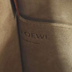 Loewe Gate Bucket Leather Shoulder Bag Green — view 6