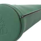 Loewe Gate Bucket Leather Shoulder Bag Green — view 9