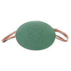 Loewe Gate Bucket Leather Shoulder Bag Green — view 5