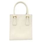 Prada Saffiano Small Leather Shoulder Bag White — view 3