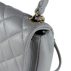 Chanel Shoulder Bag Gray — view 5