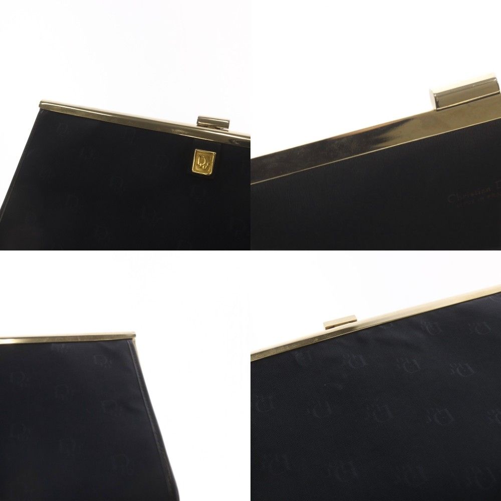 Dior Clutch Party Kiss Lock Navy — view 7
