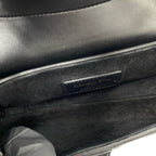 Dior Saddle Bag Canvas Leather 2-Way Black — view 9
