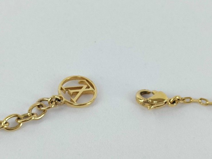 Louis Vuitton Necklace Collier LV Star Light Gold Metal — view 6