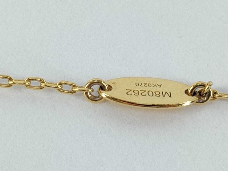 Louis Vuitton Necklace Collier LV Star Light Gold Metal — view 4