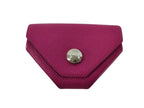 Hermes Coin Case le Van Quatre Pink Veau Epsom Silver