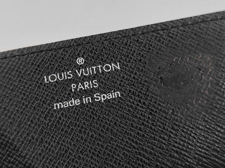 Louis Vuitton Card Case Business Holder Black — view 7