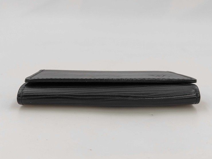 Louis Vuitton Card Case Business Holder Black — view 4