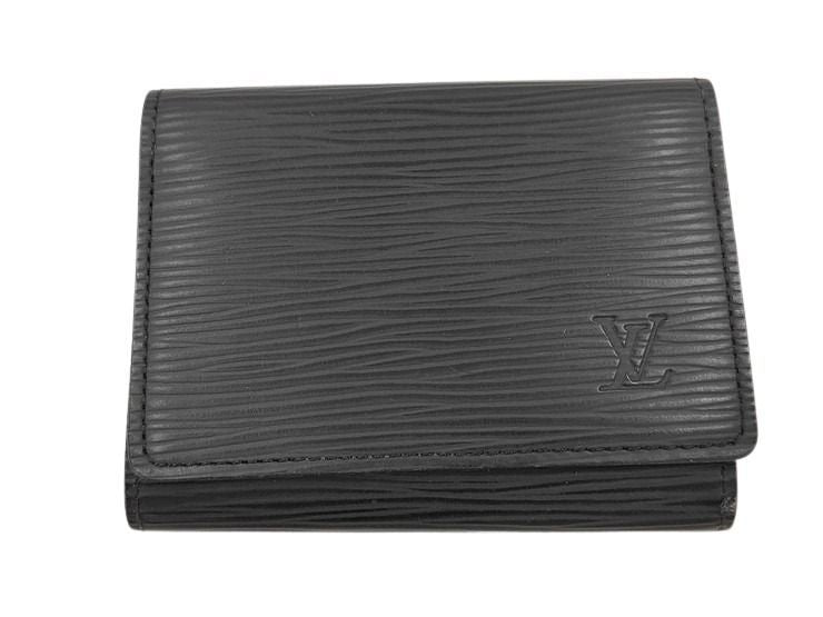 Louis Vuitton Card Case Business Holder Black