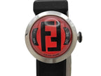 Fendi Watch Brassula Red Black Stainless Steel Quartz