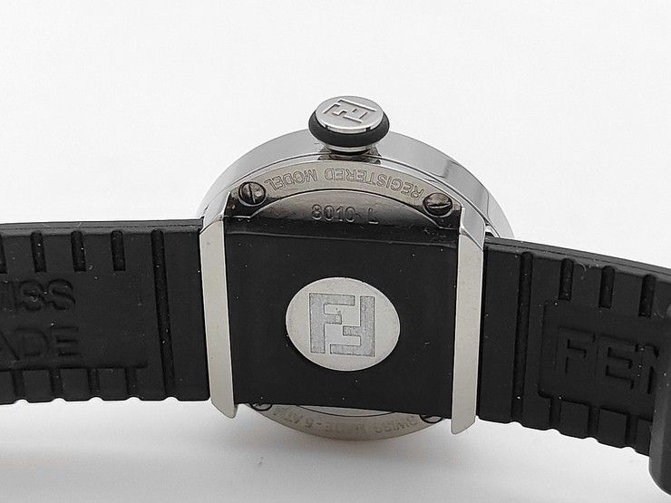 Fendi Watch Brassula Red Black Stainless Steel Quartz — view 7