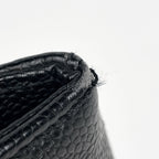 Chanel CC Logo Chain Tote Caviar Leather Black — view 7