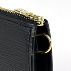 Louis Vuitton Pochette Epi Noir Pouch — view 6