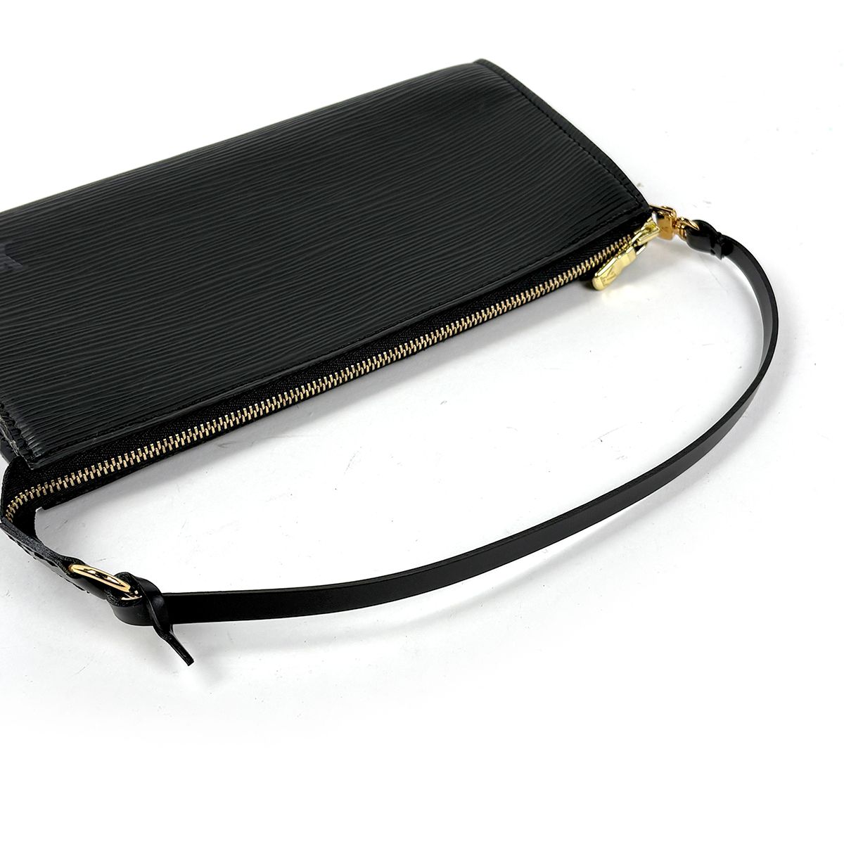 Louis Vuitton Pochette Epi Noir Pouch — view 7