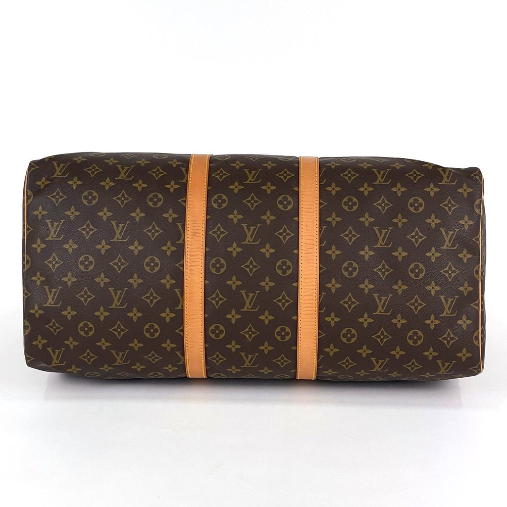 Louis Vuitton Keepall 55 Boston Bag Monogram Brown — view 2