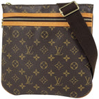 Louis Vuitton Pochette Bosford Shoulder Bag Monogram Brown