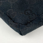 Gucci GG Pattern Waist Bag Pouch Canvas Black — view 3