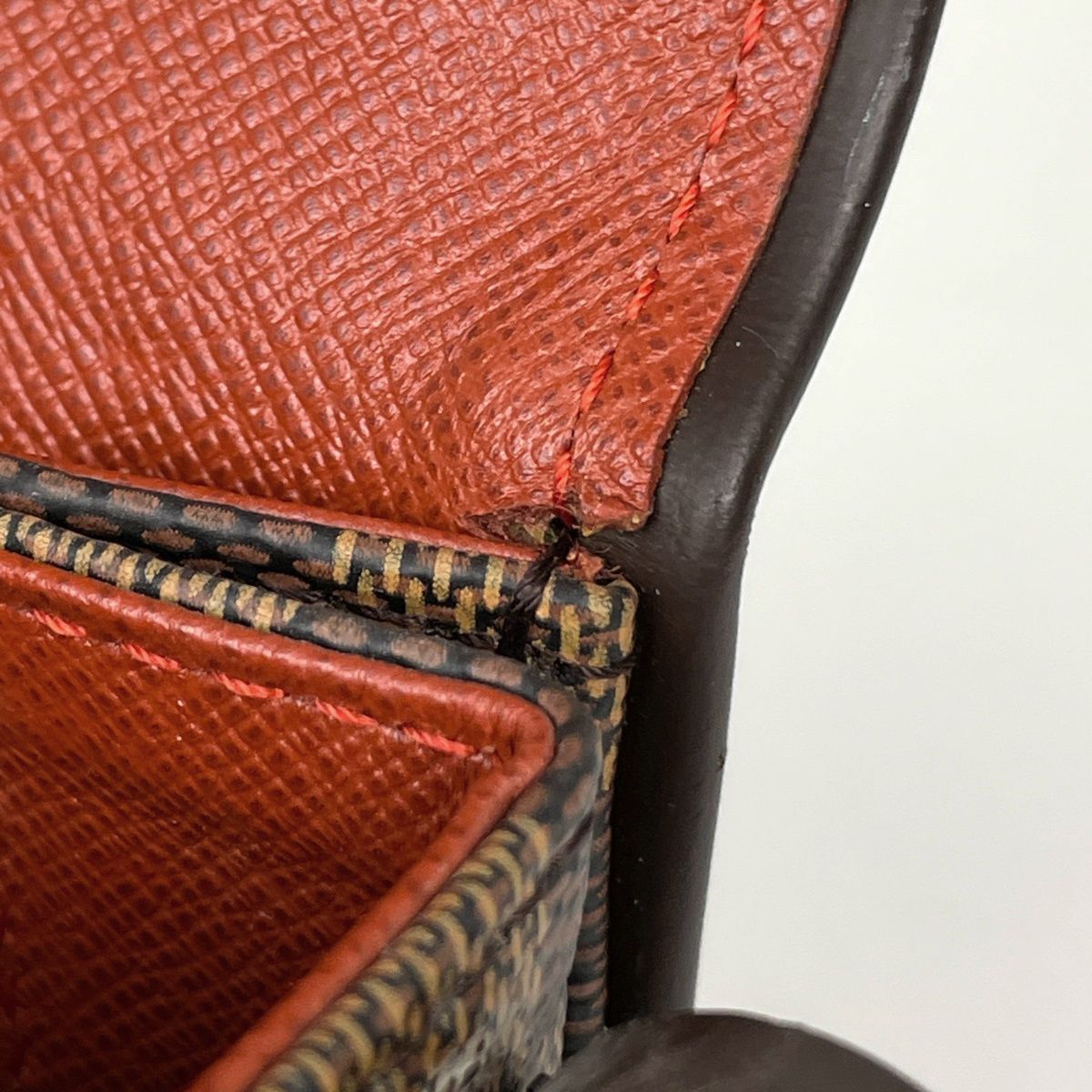 Louis Vuitton Tribeca Carre Shoulder Bag Damier Brown — view 9