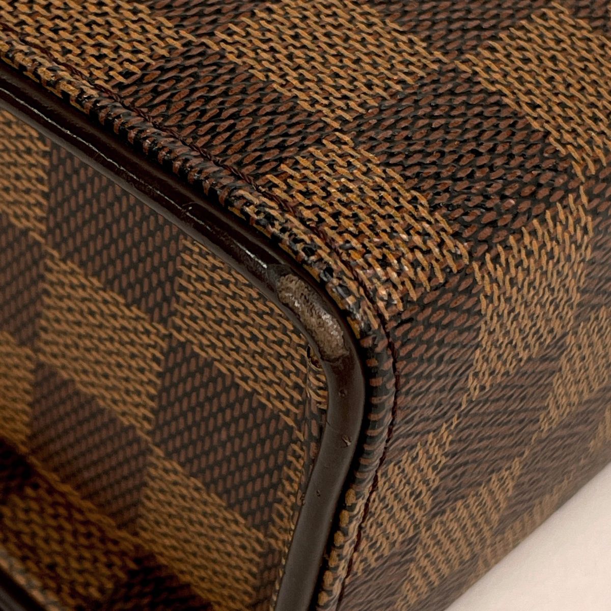 Louis Vuitton Tribeca Carre Shoulder Bag Damier Brown — view 3