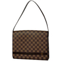 Louis Vuitton Tribeca Carre Shoulder Bag Damier Brown