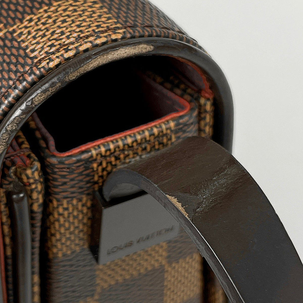 Louis Vuitton Tribeca Carre Shoulder Bag Damier Brown — view 7