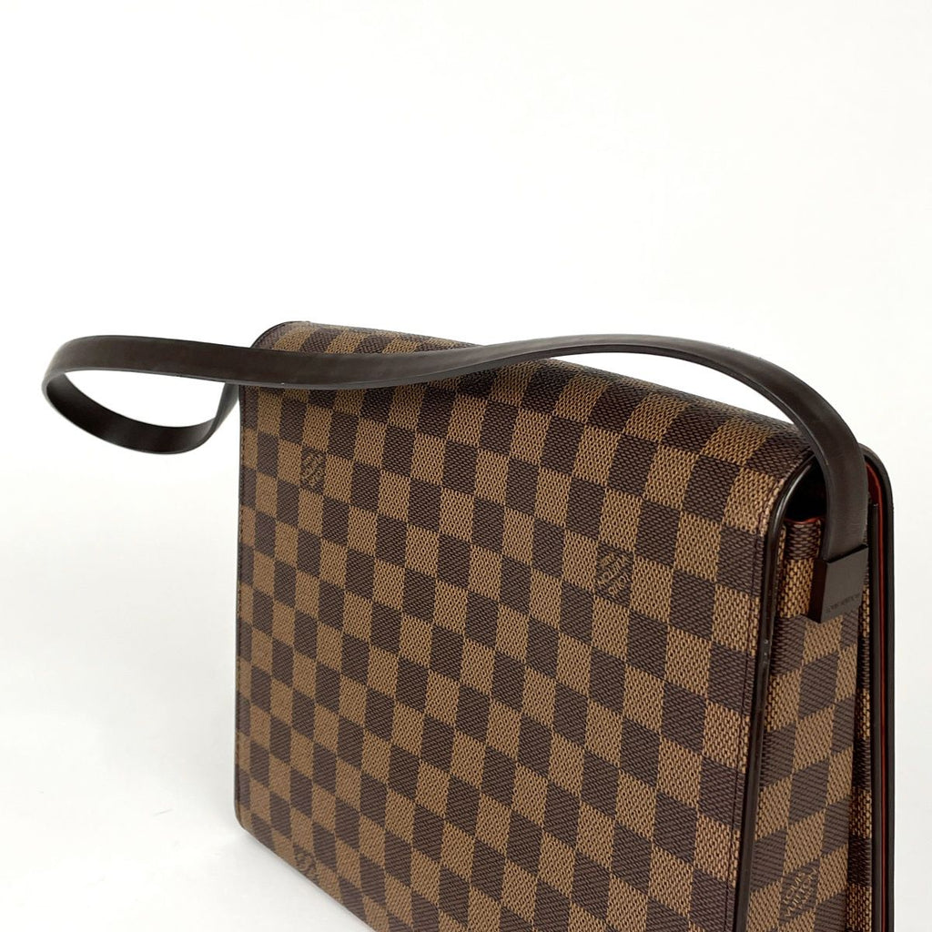 Louis Vuitton Tribeca Carre Shoulder Bag Damier Brown — view 8