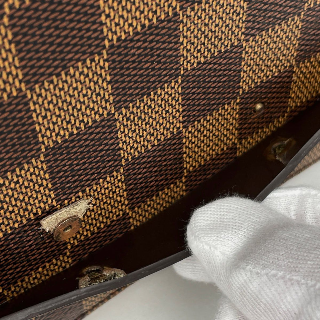 Louis Vuitton Tribeca Carre Shoulder Bag Damier Brown — view 5
