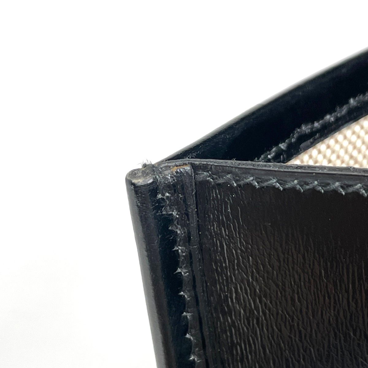 Hermes Gije GM Clutch Box Calf Black — view 6