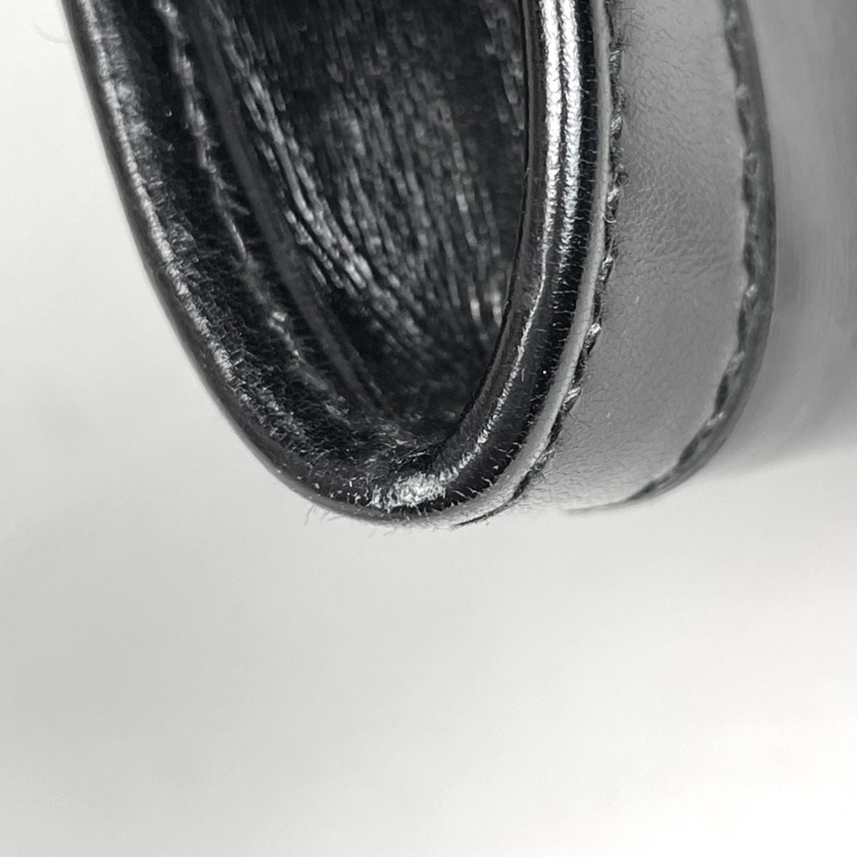 Hermes Gije GM Clutch Box Calf Black — view 3