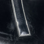 Hermes Gije GM Clutch Box Calf Black — view 4
