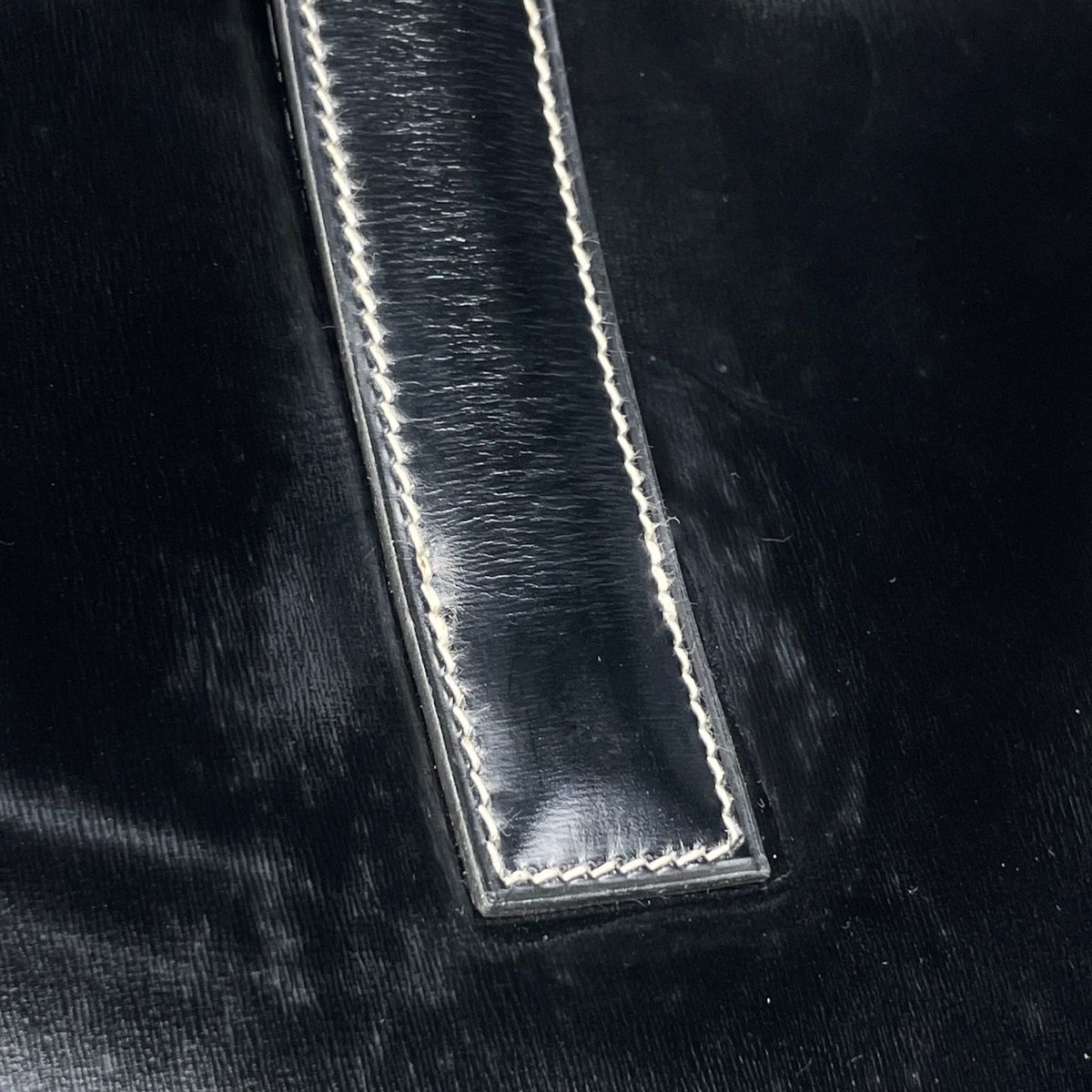 Hermes Gije GM Clutch Box Calf Black — view 4
