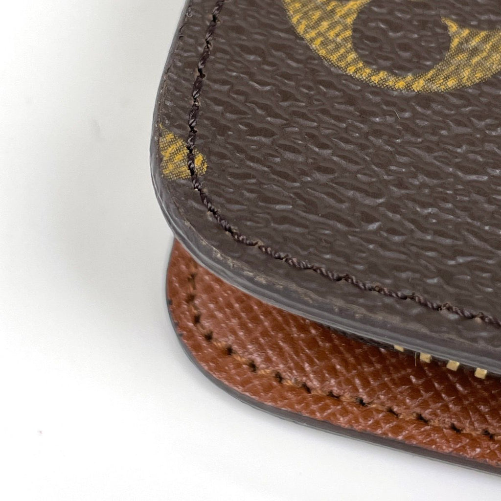 Louis Vuitton Porte Monet Zip Monogram Brown Wallet — view 3