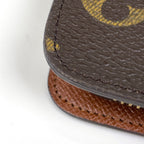 Louis Vuitton Porte Monet Zip Monogram Brown Wallet — view 3