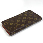 Louis Vuitton Porte Monet Zip Monogram Brown Wallet — view 2