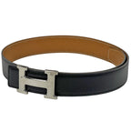 Hermes Constance Reversible Belt Box Calf Black Brown