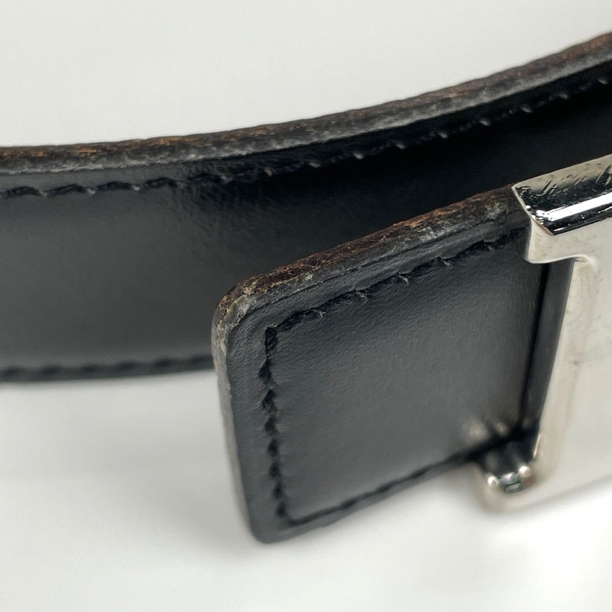Hermes Constance Reversible Belt Box Calf Black Brown — view 2